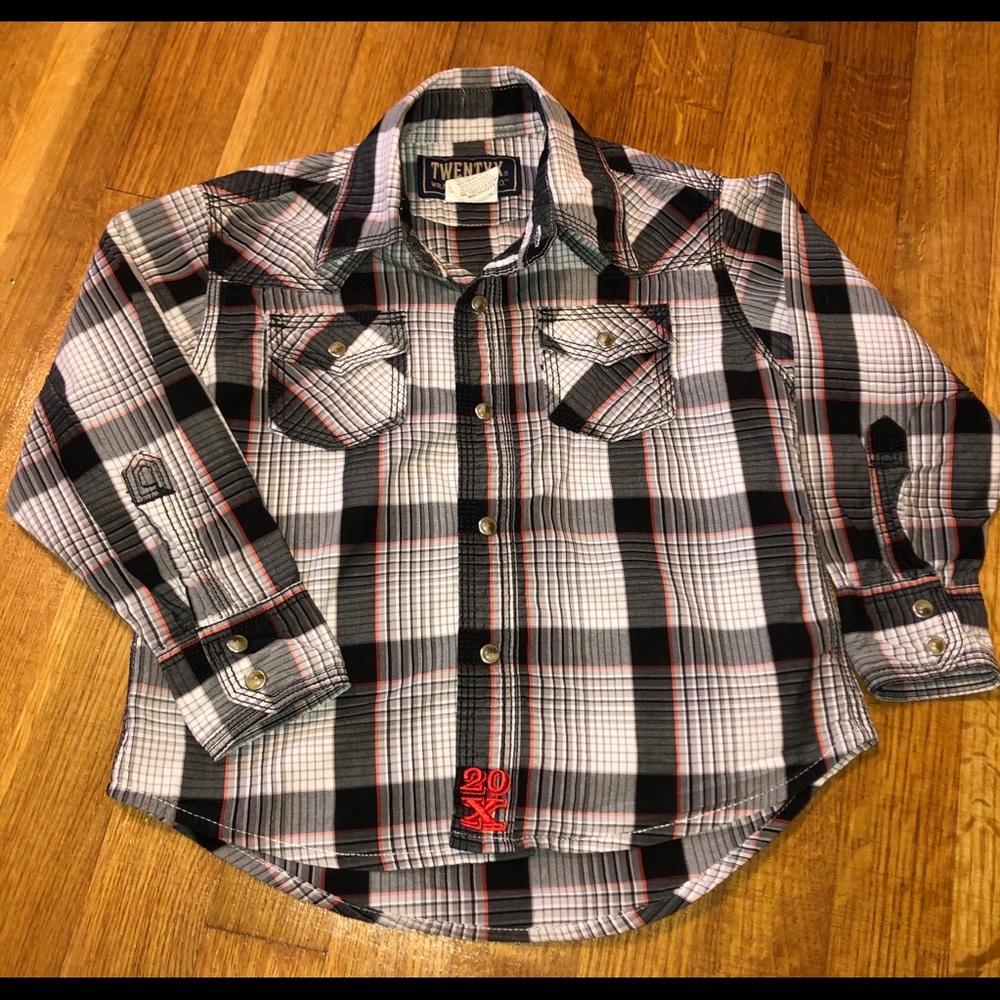 TwentyX boys 3/4T Western shirt